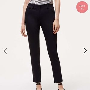 LOFT julie skinny ankle pants